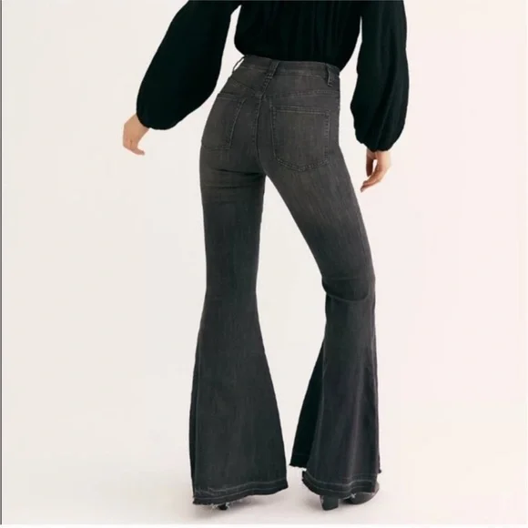 Free People Irreplaceable Flare Jeans - Picture 2 of 10
